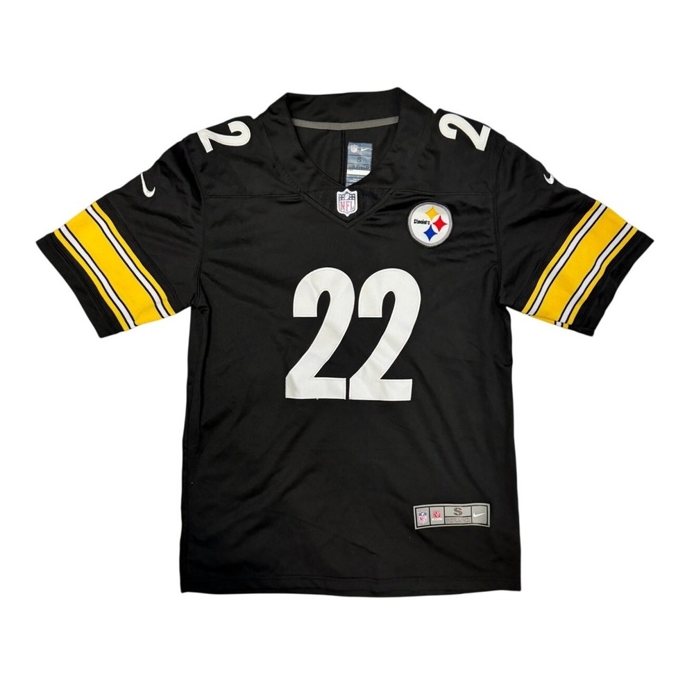 Pittsburgh Steelers Najee Harris #22 Nike On-Field Jersey Mens Small Black